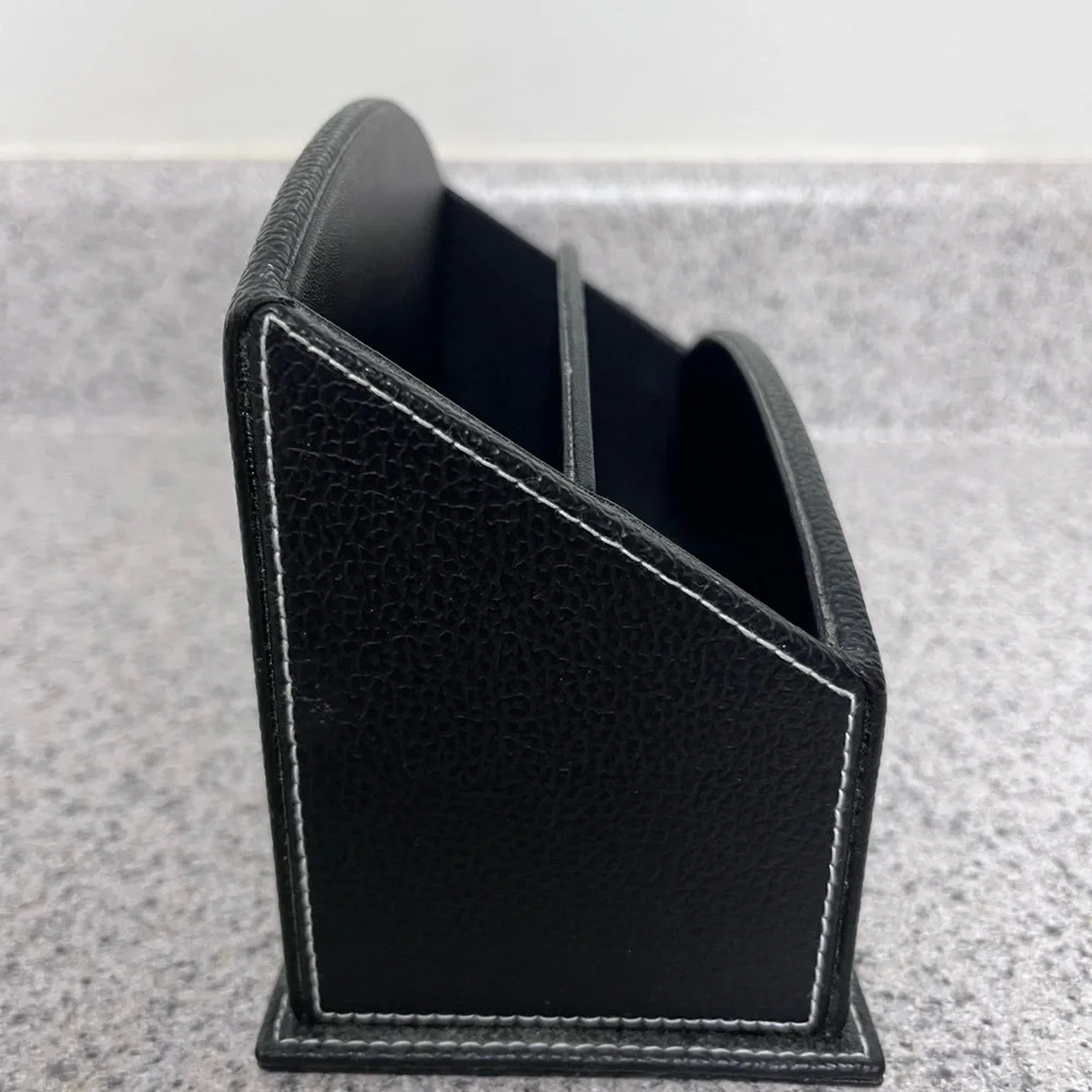 Black Leather Organizer